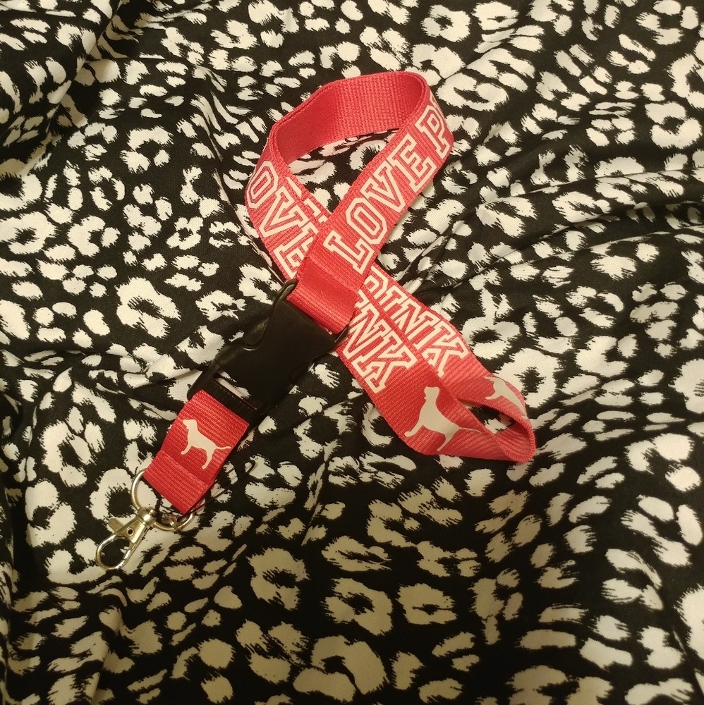 PINK lanyard